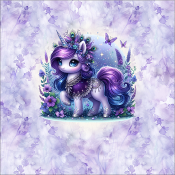 VB Purple Pavo Unicorns Panel 2